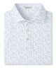 Peter Millar Short Sleeve Cocktail Garnish Printed Performance Polo