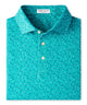 Peter Millar Short Sleeve Day Of The Dead Printed Performance Polo
