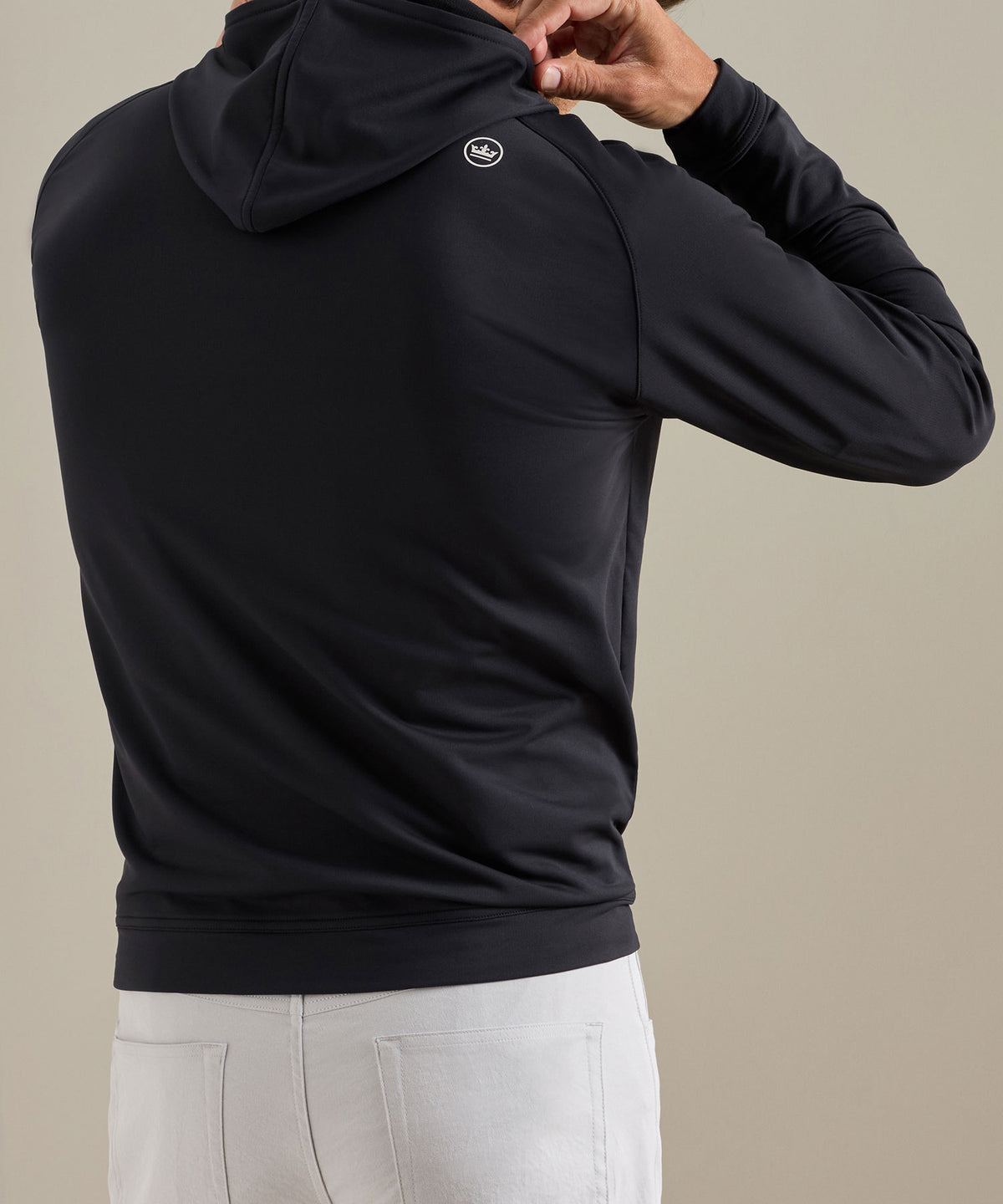 Peter Millar Long Sleeve Pine Performance Hoodie Pullover, Men's Big & Tall