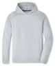 Peter Millar Long Sleeve Pine Performance Hoodie Pullover - Gale Grey