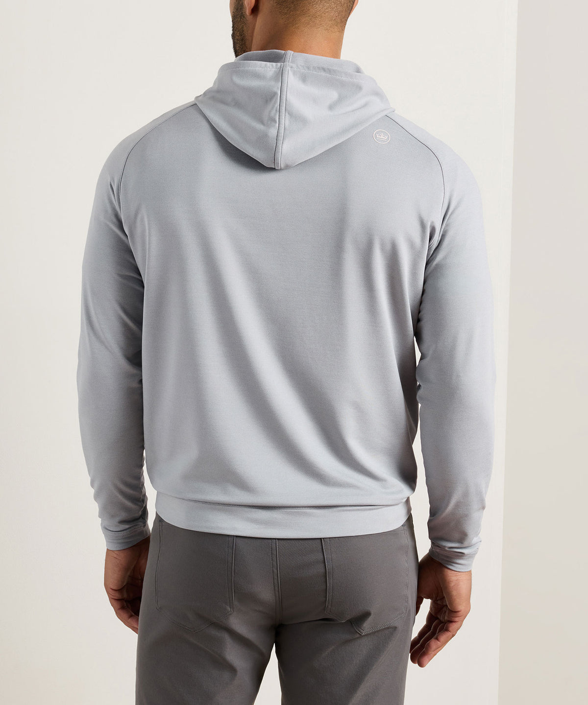 Peter Millar Long Sleeve Pine Performance Hoodie Pullover, Men's Big & Tall