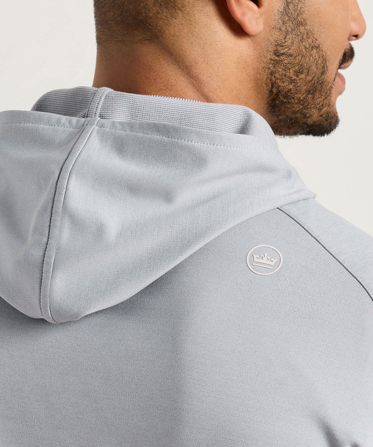 Peter Millar Long Sleeve Pine Performance Hoodie Pullover, Men's Big & Tall