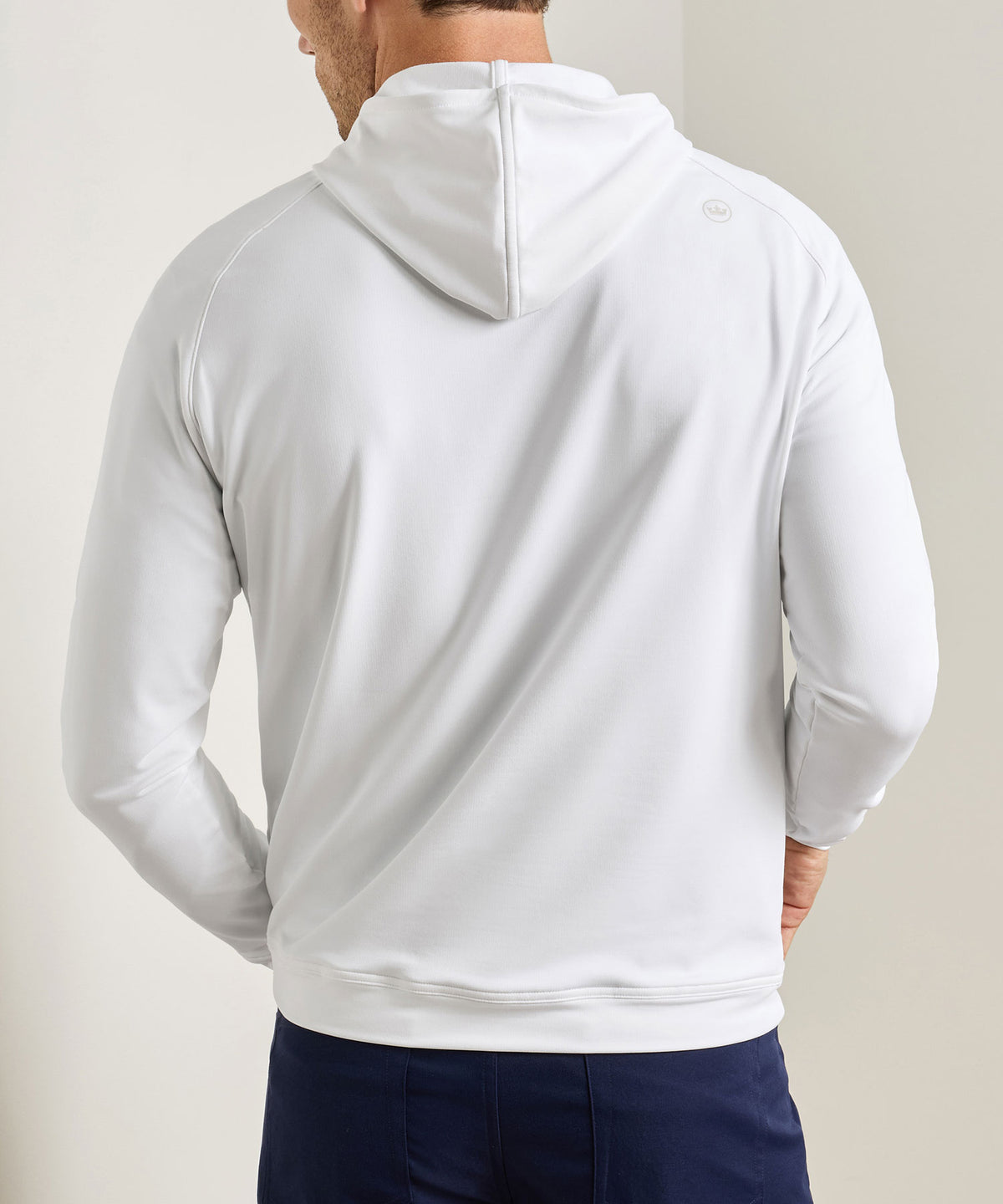 Peter Millar Long Sleeve Pine Performance Hoodie Pullover, Men's Big & Tall