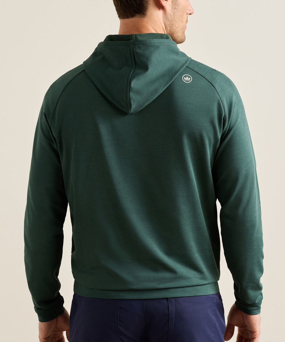 Peter Millar Long Sleeve Pine Performance Hoodie Pullover, Men's Big & Tall