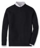 Peter Millar Long Sleeve Autumn Crest Honeycomb Crew Neck Pullover