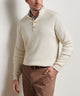 Peter Millar Long Sleeve Brant Button Mock Sweater