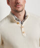 Peter Millar Long Sleeve Brant Button Mock Sweater