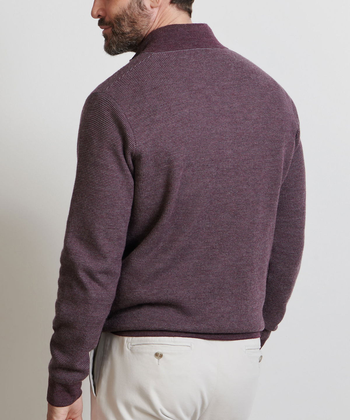 Peter Millar West Quarter Zip Sweater, Men's Big & Tall