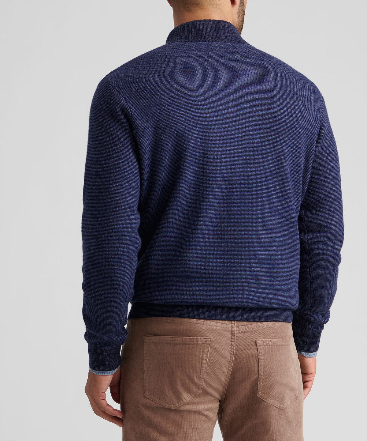Peter Millar West Quarter Zip Sweater, Men's Big & Tall