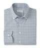 Peter Millar Long Sleeve Button Down Collar Performance Stretch Leavenworth Sport Shirt