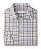 Peter Millar Long Sleeve Spread Collar Performance Flannel Waynesville Sport Shirt