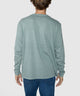 Westport Lifestyle Long Sleeve Ocean Washed Crew Neck Pocket T-Shirt