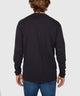 Westport Lifestyle Long Sleeve Ocean Washed Crew Neck T-Shirt