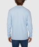 Westport Lifestyle Long Sleeve Ocean Washed Crew Neck T-Shirt