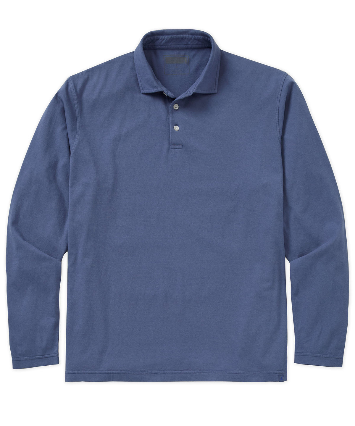 Westport Lifestyle Long Sleeve Ocean Washed Polo, Men's Big & Tall