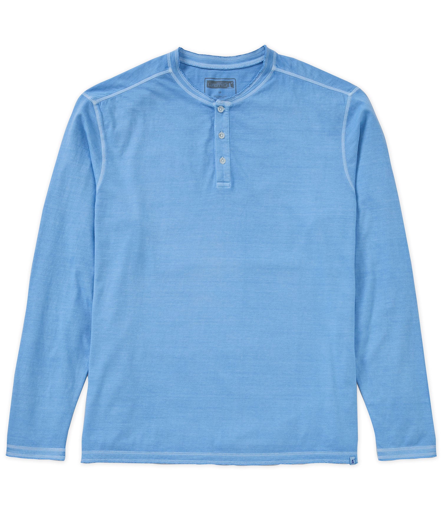 Westport Lifestyle Long Sleeve Ocean Washed Henley