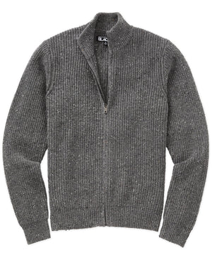 Westport Black Long Sleeve Warf Full Zip Cardigan