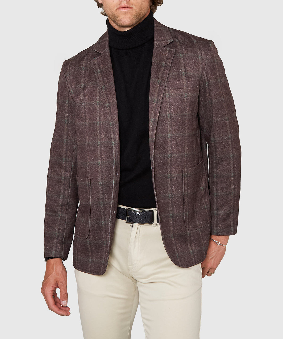 Westport Black Sonoma Knit Sport Coat, Men's Big & Tall