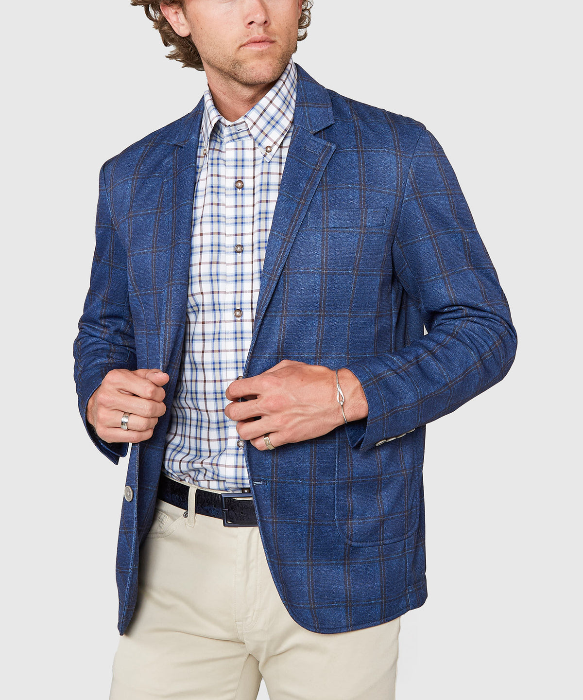 Westport Black Sonoma Knit Sport Coat, Men's Big & Tall