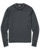 Westport Black Long Sleeve Westbrook Tipped Crew Pullover