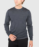 Westport Black Long Sleeve Westbrook Tipped Crew Pullover