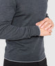 Westport Black Long Sleeve Westbrook Tipped Crew Pullover