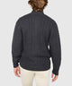 Westport Black Cedarbrook Cable Cardigan Sweater