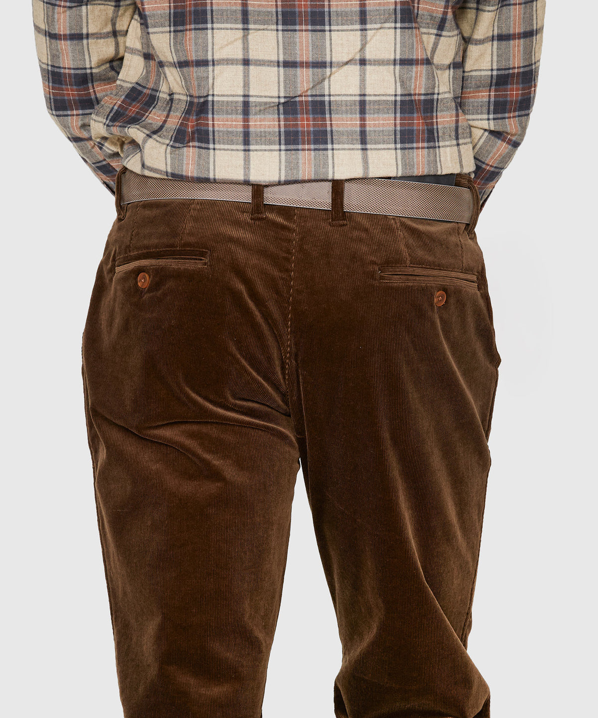 Westport Black Westfield Flat Front Corduroy Pant, Men's Big & Tall