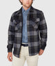 Westport Black Ridgeview Wool Blend Houndstooth Shirt Jacket