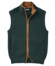 Westport Black Mystic Merino Wool Full Zip Vest