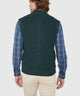 Westport Black Mystic Merino Wool Full Zip Vest