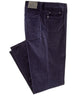 Westport Black Briarwood Stretch 5-Pocket Corduroy Pant