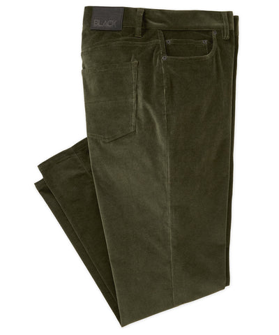 Westport Black Briarwood Stretch 5-Pocket Corduroy Pant, Men's Big & Tall