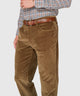 Westport Black Briarwood Stretch 5-Pocket Corduroy Pant