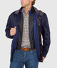 Westport Black Hudson Waxed Cotton Car Coat