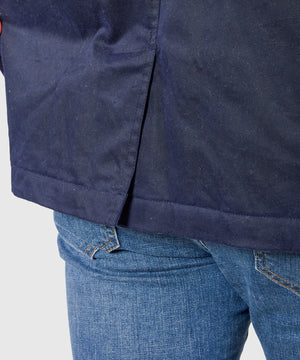 Westport Black Hudson Waxed Cotton Car Coat
