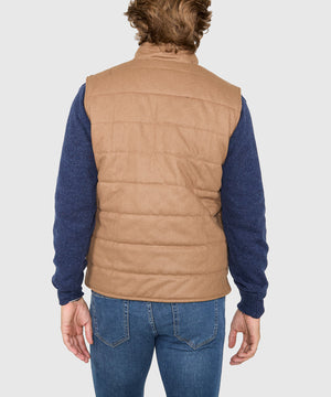 Westport Black Wool Blend Commuter Vest