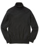 Westport Black Hudson Peak Merino Wool Turtleneck Sweater