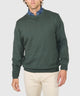 Westport Lifestyle Iconic Keyhole Cotton Cashmere Crew Neck Sweater