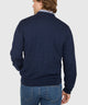 Westport Lifestyle Iconic Keyhole Cotton Cashmere Crew Neck Sweater