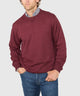 Westport Lifestyle Iconic Keyhole Cotton Cashmere Crew Neck Sweater