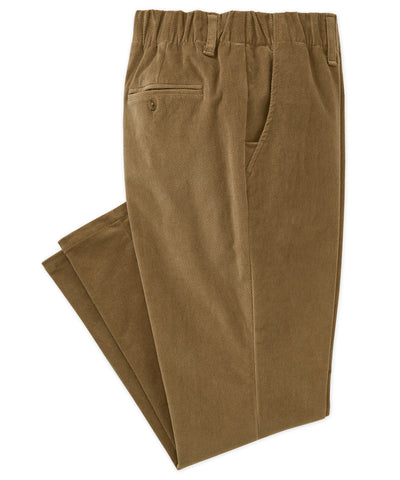 Westport Lifestyle Moleskin Elastic Waist Pant, Men's Big & Tall