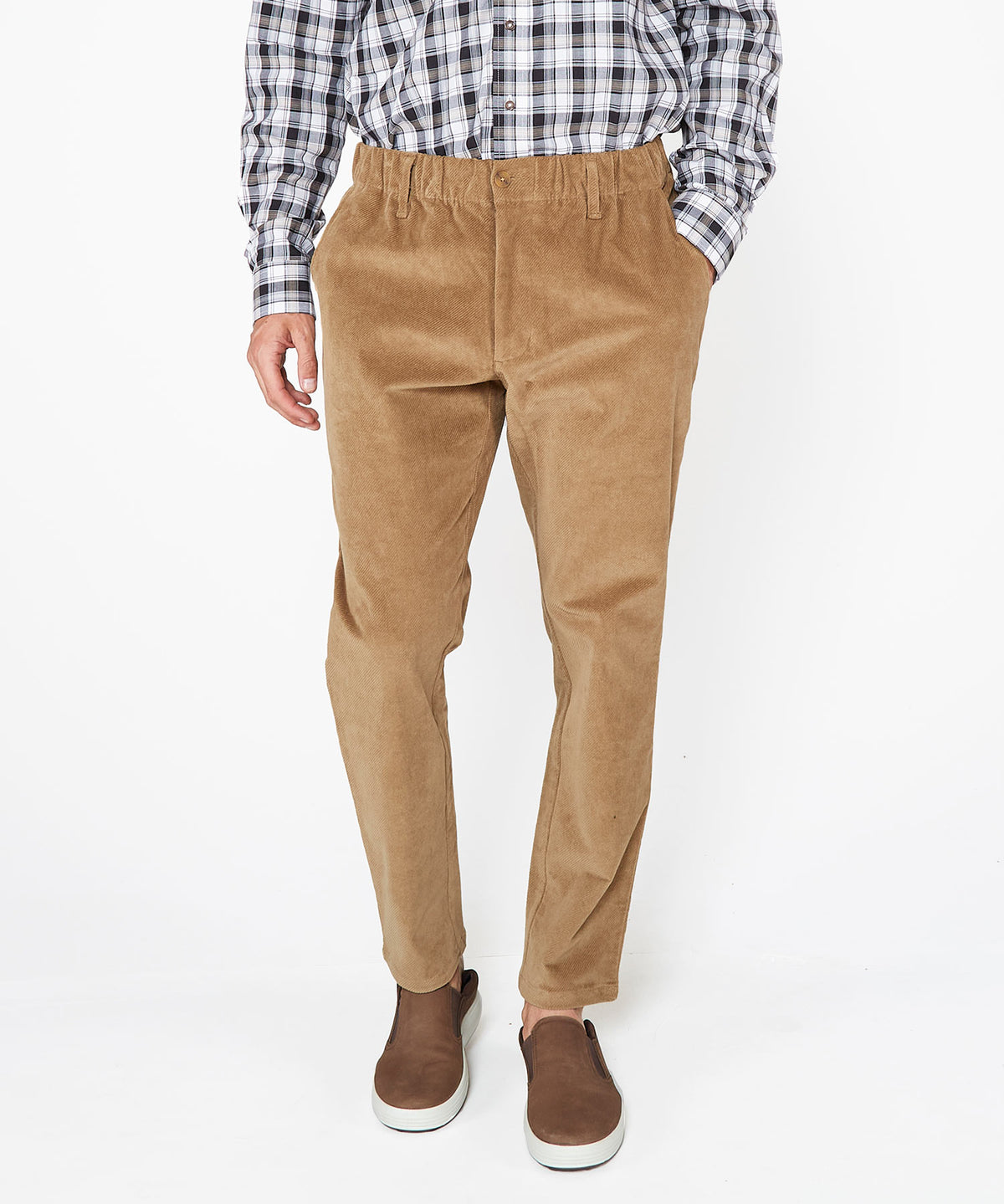 Westport Lifestyle Moleskin Elastic Waist Pant, Men's Big & Tall