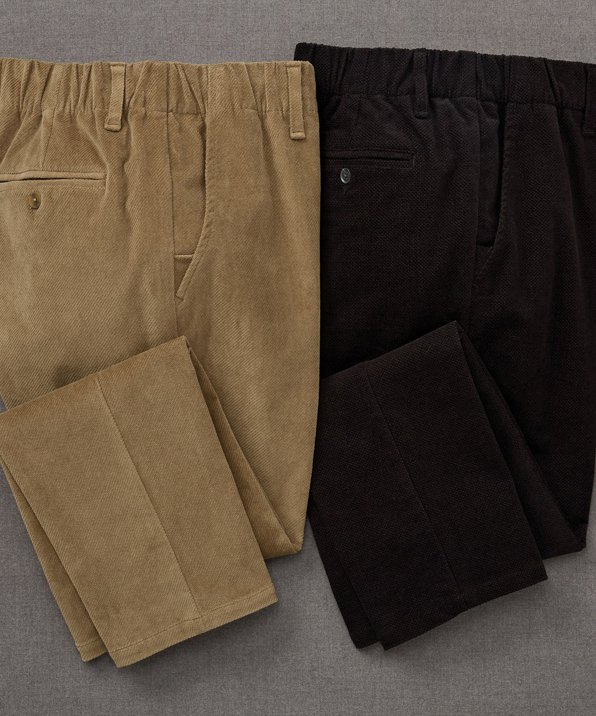 Westport Lifestyle Big & Tall Moleskin Elastic Waist Pant