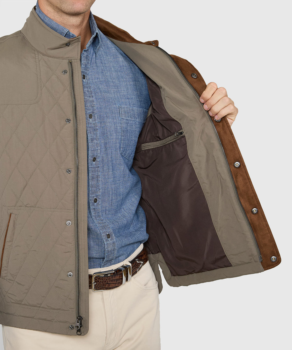 Westport Lifestyle Highland Quilted Shooter Vest, Men's Big & Tall