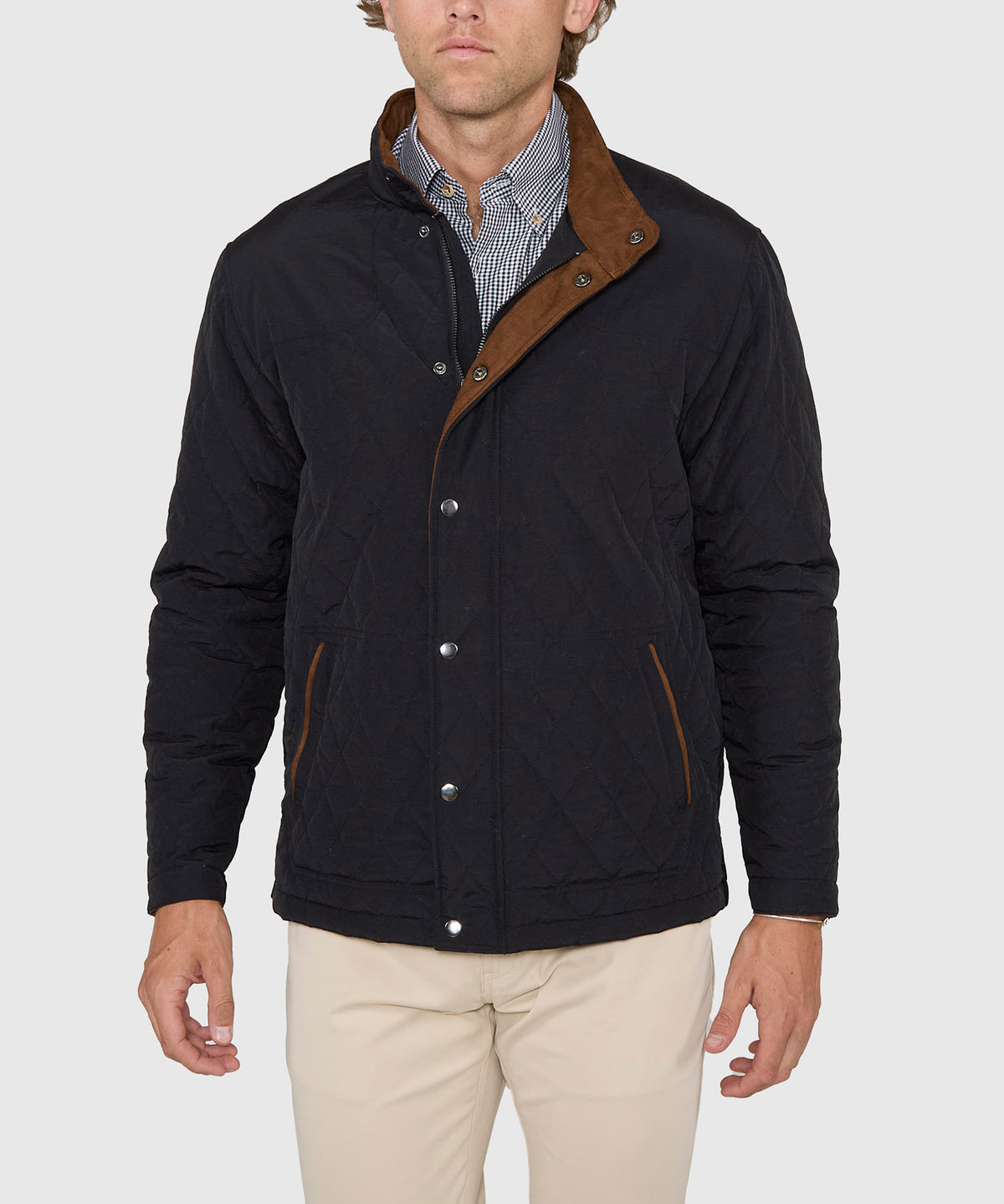 Westport Lifestyle Highland Quilted Shooter Jacket, Men's Big & Tall