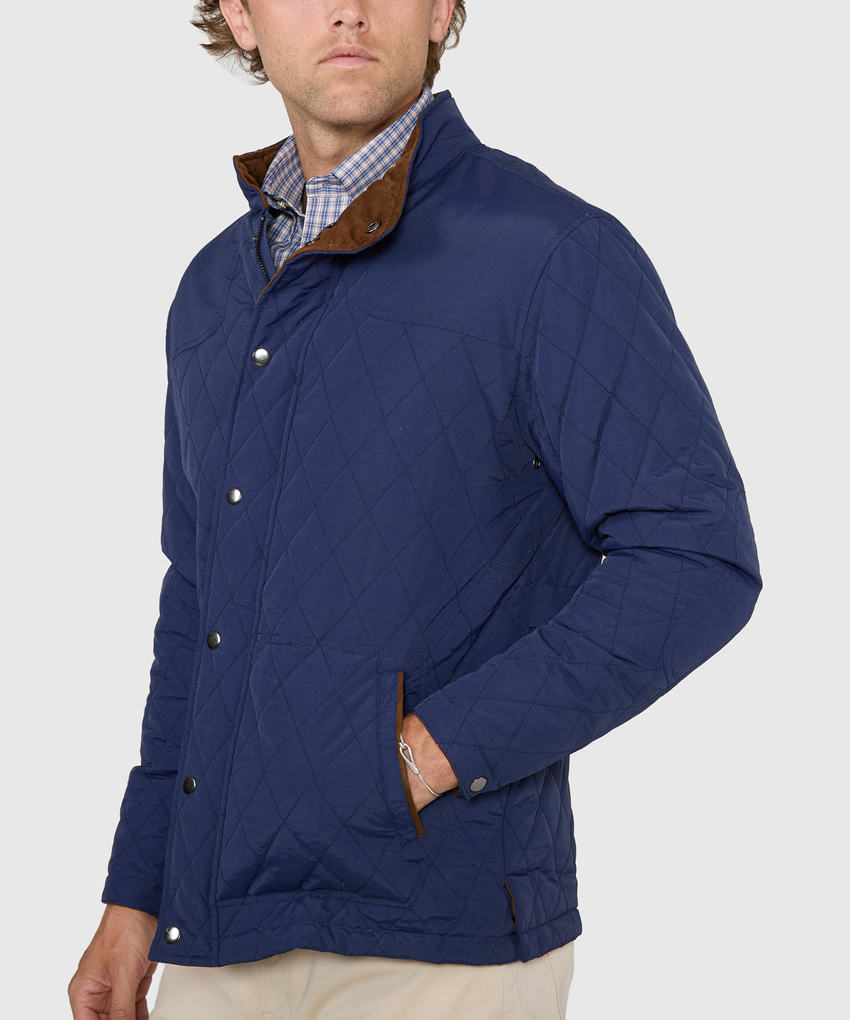 Westport Lifestyle Highland Quilted Shooter Jacket, Men's Big & Tall