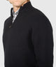 Westport Lifestyle Pinecrest Cotton Cashmere Quarter Zip Sweater