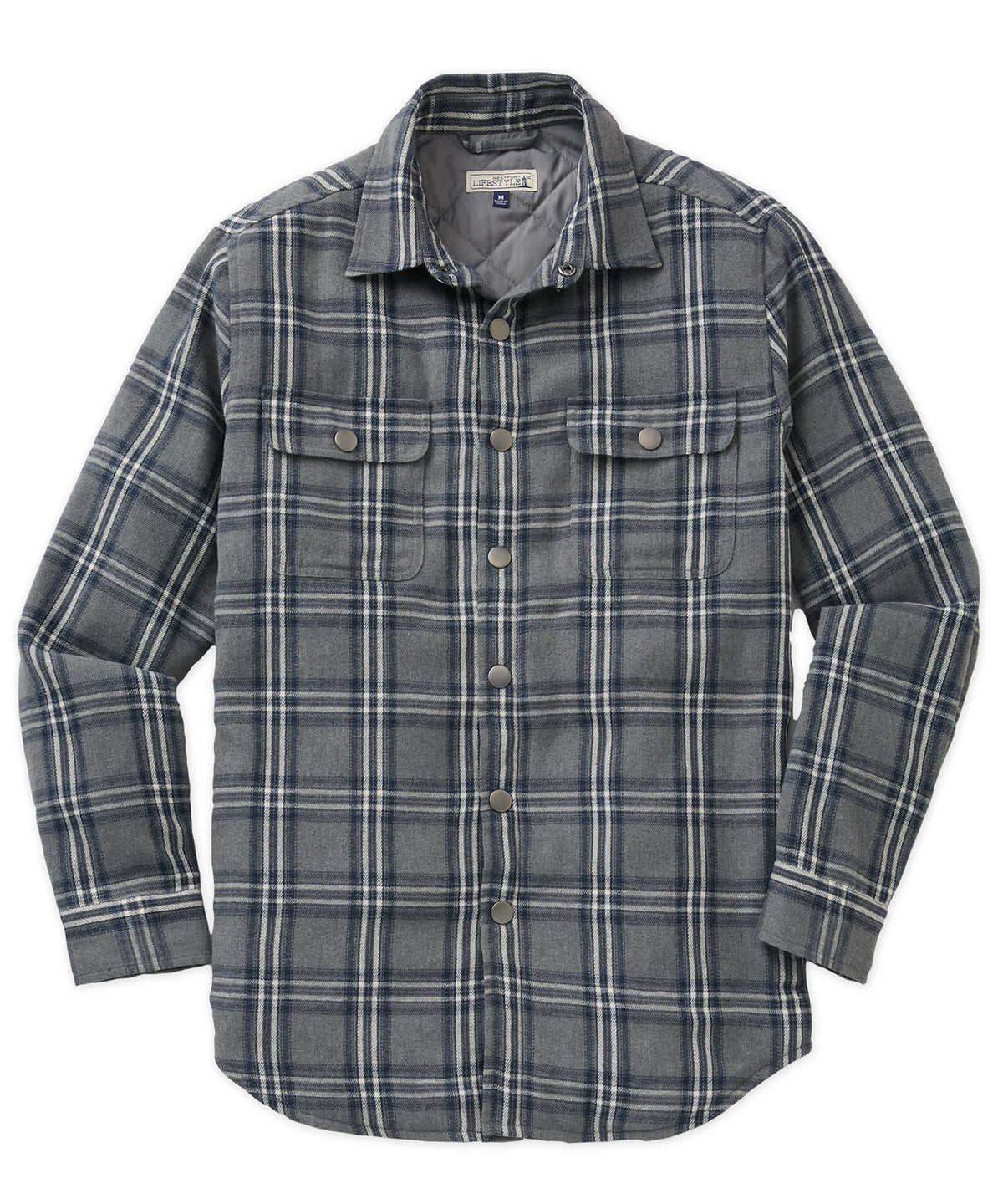 Westport Lifestyle Firepit Flannel Shirt Jacket, Men's Big & Tall