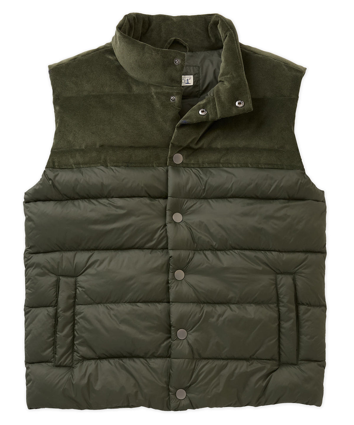 Westport Lifestyle Fireside Mixed Media Channel Vest, Men's Big & Tall